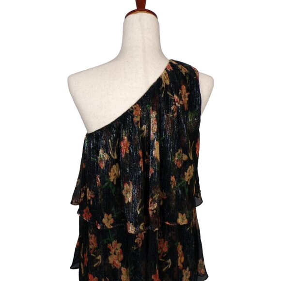 House of Harlow 1960 x Revolve Collins Dress in Noir Floral Multi. XS #990 - Picture 5 of 13